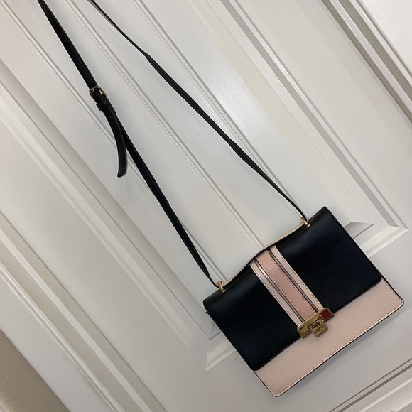 Aldo Black & Pink Purse - Picture 2 of 5